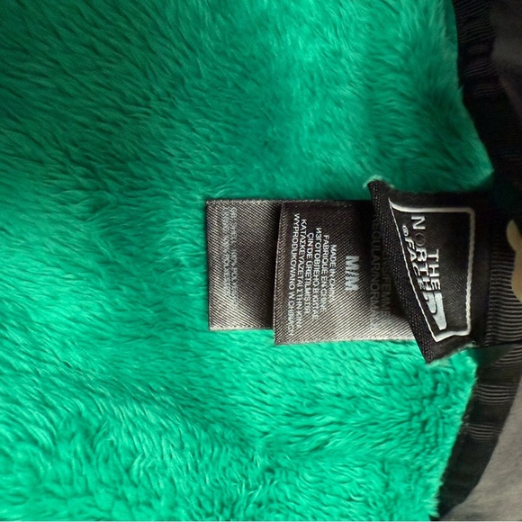 The North Face Green Teddy Jacket Plush Fleece - Picture 4 of 4